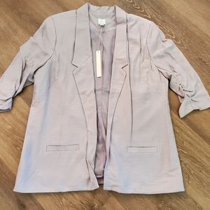 Lauren Conrad Gray Blazer Size 16 NWT
